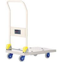 Flakvagn i plast 150 kg med handtag - Prestar